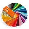 RAL E4 Colour Chart, 70 Metallic Colours, Full Page Colour Swatches, High Gloss