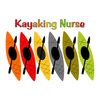 CafePress Kayaking Nurse Rectangle Bumper Sticker Car Decal