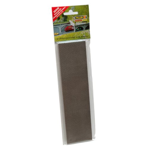 Faller FA 282942 Decorative Plate Natural Stone Cubic Accessories for Model Railway, Model Making