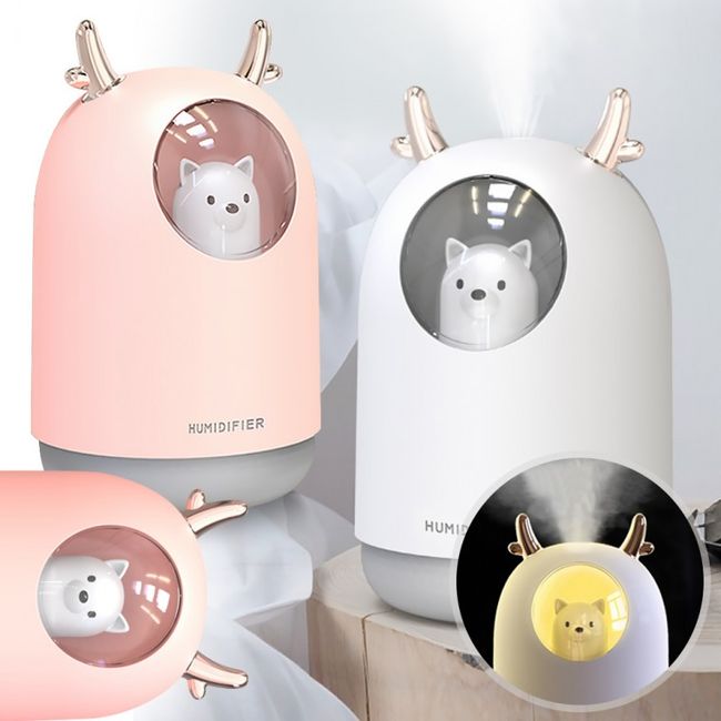 Pet Mini Humidifier USB Office Desktop M106 W8C949B, Coupang Select this product