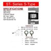S-TYPE LOAD CELL HANGING/CRANE SCALE ALLOY STEEL,2000LB,2