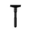Safety Razor Matte Black.  Adjustable Settings 1-6 Shaving Razor