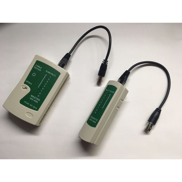 RJ45 Network/Ethernet Cable/Cord Tester 10/100/1000 Cat5e/Cat6, BNC Video Test