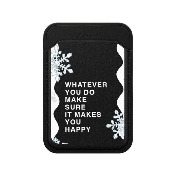 CASETiFY BioVeg Wallet [Compatible with Magsafe] - First Snow