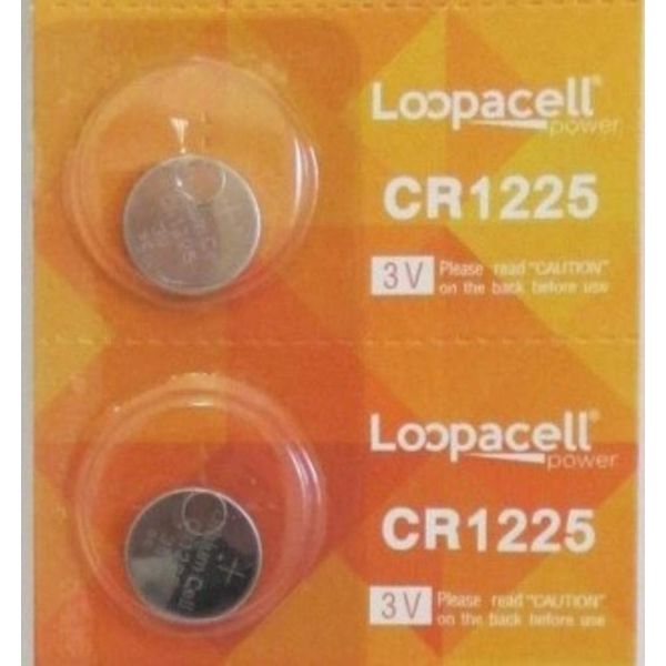 LOOPACELL CR1225 Thermometer Batteries 2 Pack