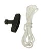 Replacement Pull Starter Handle Rope Recoil Cord Line For Petrol Engine Lawn