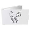 Azeeda 'Pig' Compact/Travel/Pocket Makeup Mirror (CM00000077)