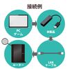 Elecom EDC-GUA3-W Wired LAN Adapter, Nintendo Switch, Operation Verified, USB-A, USB3.0, Gigabit Compatible, White