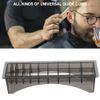 Comb Storage Case,Rectangular Plastic Comb Storage Box 10 Grid Electric Hair Clipper Limit Comb Organizer Comb Storage Case