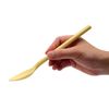 Okabe Yokutsuri FX-02 Flex Silicone Spoon, Large, Yellow