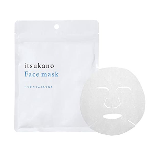 Mizuhashi Hosudo Pharmaceutical Itsuka Face Mask, White, Set of 7, Enzyme Sheet Mask
