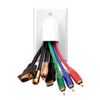 Vanco Vanco Bulk Cable 1-Gang Faceplate