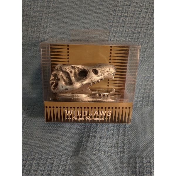 Wild Jaws T-Rex Skull Staple Remover New In Box Streamline Imagined Gag Gift 4"