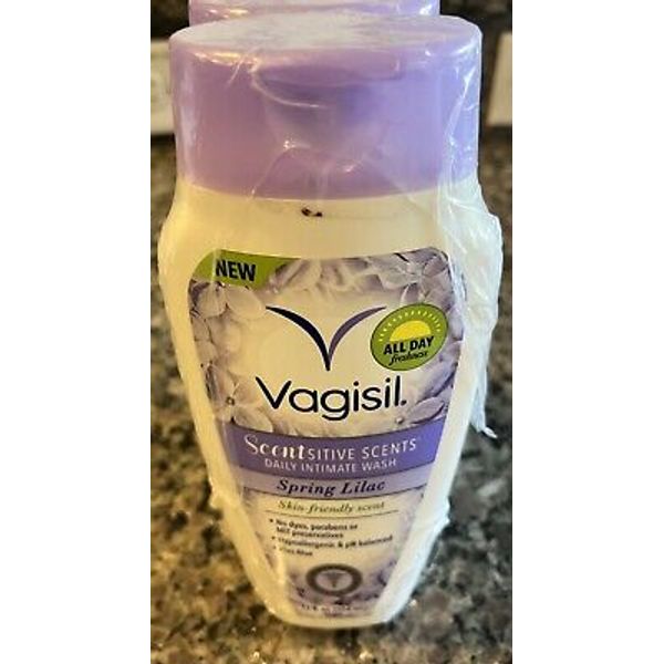 Vagisil Feminine Wash for Intimate Area Hygiene, Scentsitive Scents, 12 oz X 3