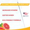 GreenFist Antimicrobial Foaming Hand Soap Refills Grapefruit Scent 1 Gallon (4x)