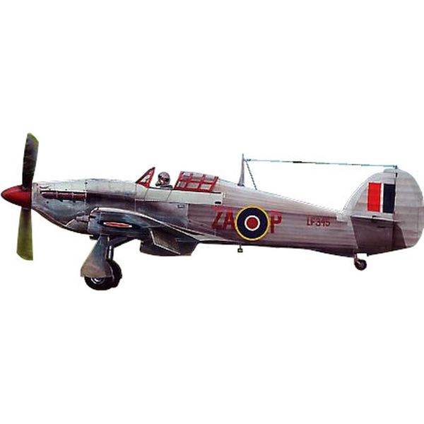 Legato 1/72 British Hawker Hurricane Mk.2c Postwar Marking Plastic Model AZML7216