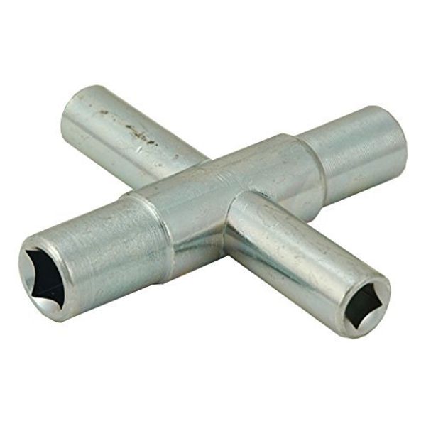 4-way Faucet Key or Valve Key