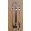 Pleasant Hearth Elbridge HD Bronze Finish Five Piece 31.5" Fireplace Tool Set