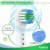 Toothbrush Heads Compatible with Most Braun Oral B, 10 Pack Professional Electric Toothbrush Replacement Heads Adults Precision Clean Brush Heads Refills