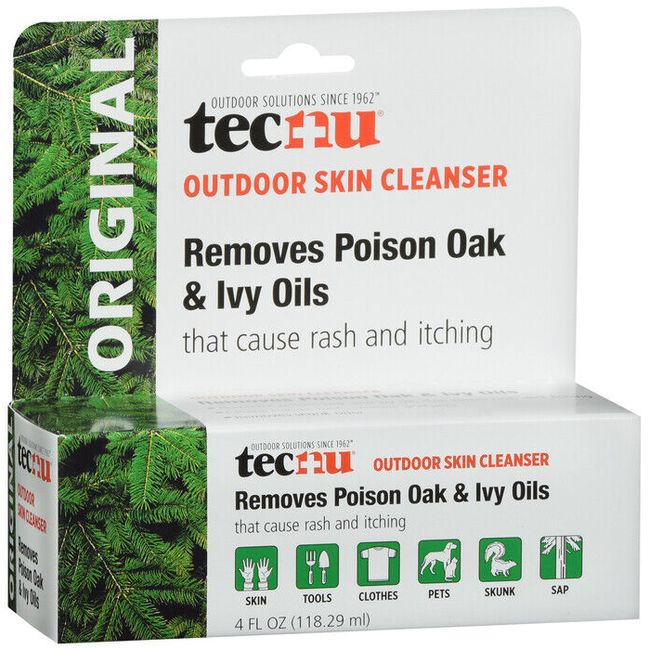 TECNU POISON OAK IVY CLEANSER 4 OZ