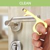 4PCS Key Door Opener Handheld Keychain No Touch Hand Tool
