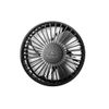 Barrell Official Aechmea Fan with Lighting Rail Mount Type, Moisture Proof (Matte Black)
