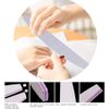 Lisoviom Professional Nail File Set, 6 Pcs 100/180 Grit Nail File, Emery Boards for Nail Files Professional, Suitable for Gel Acrylic Nail File, Nail Files for Natural Nail Technician Accessories