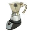 4 Cups High Pressure Electric Coffee Maker Espresso 400W,Silver