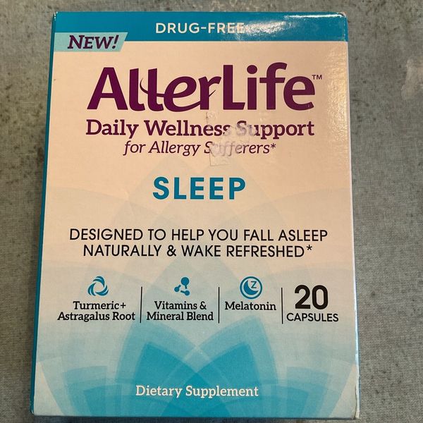 Allerlife Wellness Support Sleep New Free Ship