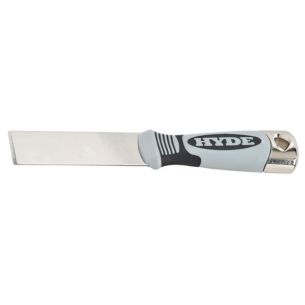 HYDE 06258 Stiff Putty Knife, 1.25 Inch, No Color
