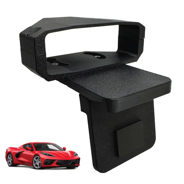 Bartallama3D Radar Holder for Escort Redline 360c Compatible with C8 Corvette - Black