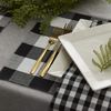 DII Placemat Set, Cotton, Black