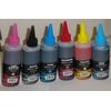 6 Universal Printer Refill Ink Dye Bottles For Ciss Or Refillable Cartridge