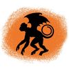 CafePress Flying Monkey Rectangle Sticker Rectangle Bumper Sticker Car Decal