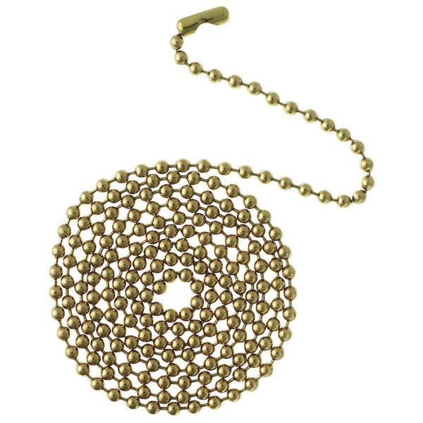 Westinghouse 7701200 12" Beaded Chain Brass Finish