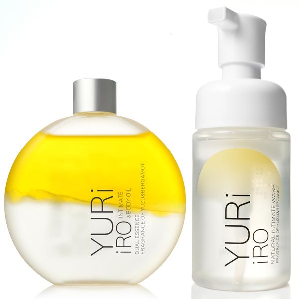 YURiiRO Intimate & Body Oil Intimate Wash Set, Delicate Zone Care, 3.4 fl oz (100 ml), 30 Day Work, Yuzu & Bergamot, Feme Care, Aroma Oil, Hair, Hand Care, Body Care, Moisturizing, Lactic Acid