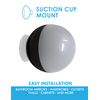 Bright Basics Ultra Bright LED Vanity Light Portable Wireless Ball Lamp Mirror Lights