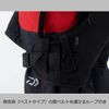 Daiwa DA-1222 Hip Guard, Black, Free