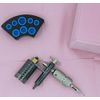 Disposable Waterproof Dental Bibs,125Pcs Tattoo Bibs Piercing Waterproof Patient Bibs Tattoo Table Covers (Pink)