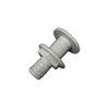 Thru Hull Boat Drain Plug 25MM 1" (Socket Marine Bilge Water Deck Transom Plastic Threaded)