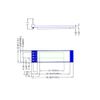 Haldzemo 0.91 Inch I2C IIC OLED Display Module 128X32 SSD1306 Compatible Arduino Raspberry Pi ESP32 (2 Pack, White)