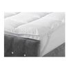 Premium New Deep SINGLE 3D Embossed Mattress Topper With Relaxing Massage Bubbles, Box Stitched & Elasticated Corner Straps