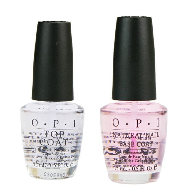 OPI Top Coat &amp; Base Coat Set 15mL each IS01 Shipping included for regular mail only