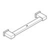 Grohe 40514001 Essentials Cube 12 In. Grab Bar, Starlight Chrome