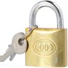 Tri-Circle Brass Padlock 38mm with 3 Keys by Tri-Circle