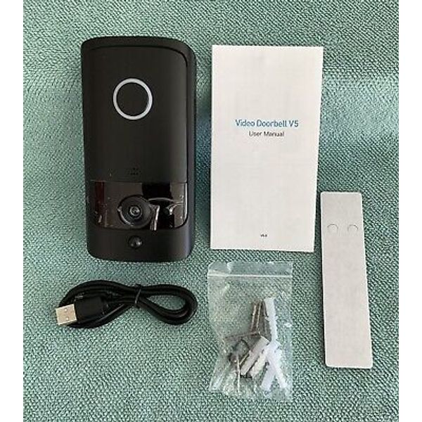 Video Doorbell V5 PIR Motion Sensor,Infrared LEDx6, Light Sensor, WideAngle Lens