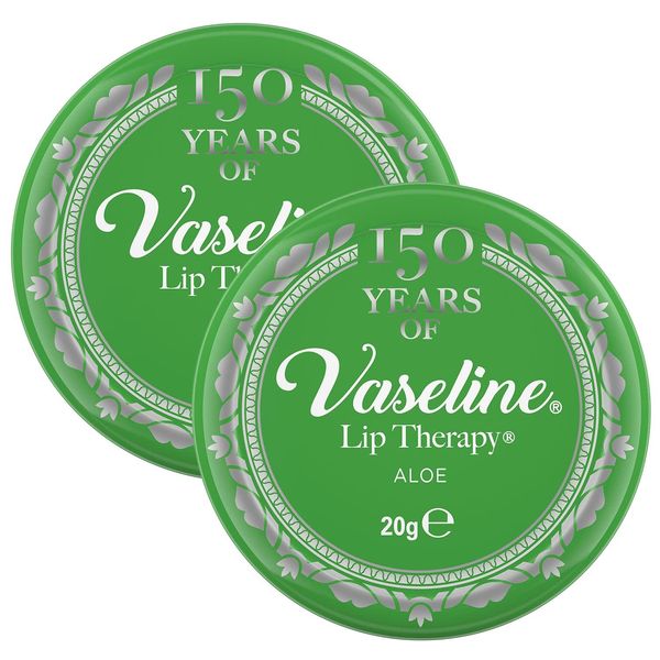 2 X Vaseline Lip Therapy Aloe Vera - 20g