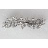 Faship Gorgeous Clear Rhinestone Crystal Small Flower Barrette Clip