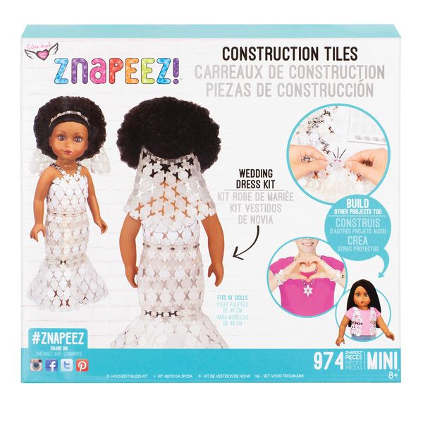 Znapeez! DOLLGEAR Wedding Dress Kit (3 Piece)