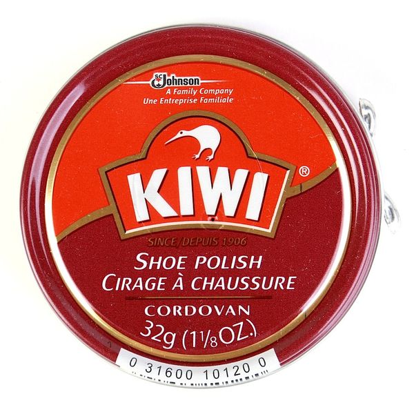 Kiwi Shoe Polish Paste, 1-1/8 oz, 3-Pack, Cordovan